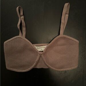 Aritzia Babaton Sculpt Knit Bra Top